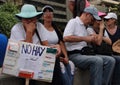 Patients protest over the lack of medicine and low salaries in Caracas